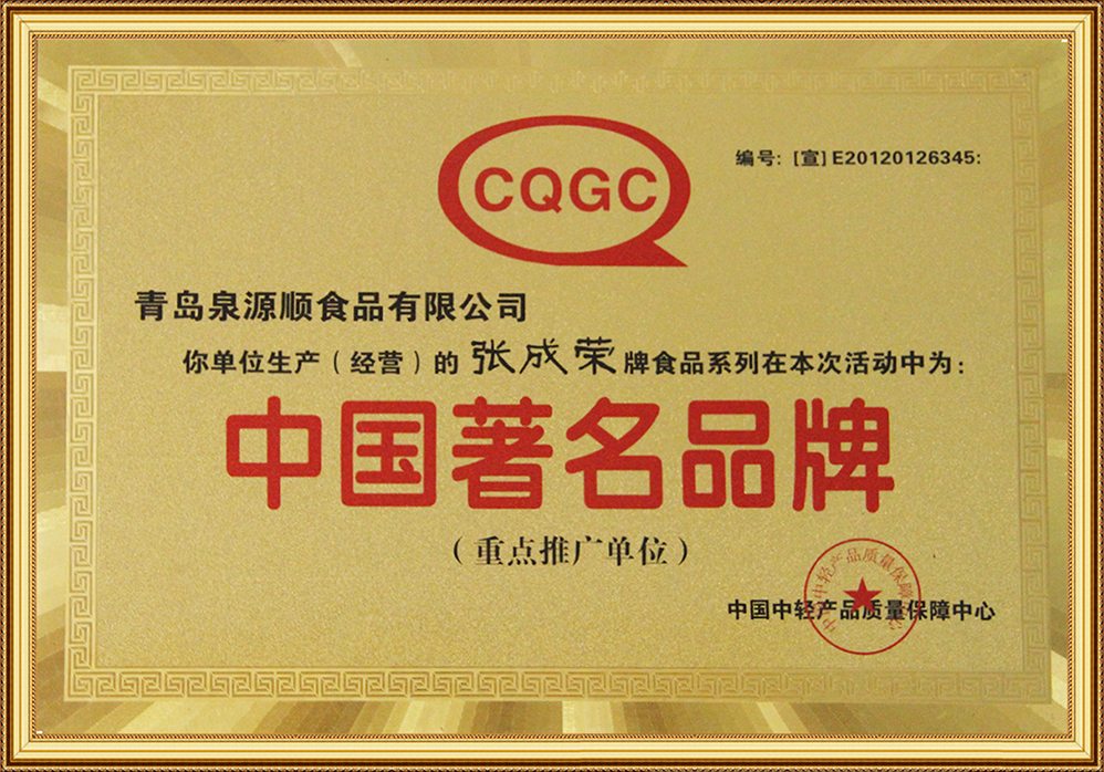 中國著名品牌